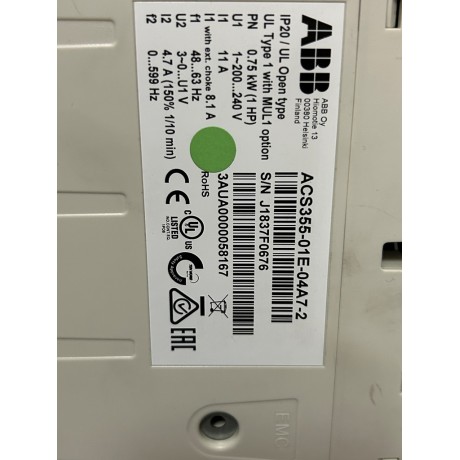 ABB ACS355-01E-04A7-2